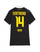 Borussia Dortmund Maximilian Beier #14 Venkovní Dres pro Dámské 2026-27 Krátký Rukáv